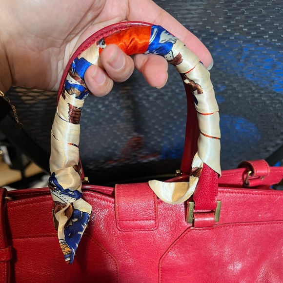 Authentic Y S L Cabas 2-way tote - Picture 14 of 16